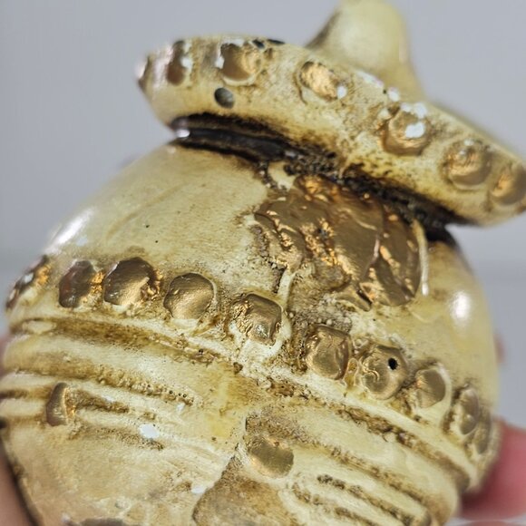 Mexican Chunky Mariachi Band Figurine Chalkware *Chips* - Picture 8 of 9